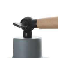 Бра "Алеста" Е27 40Вт серый 12х10х23 см Бра "Алеста" Е27 40Вт серый 12х10х23 см