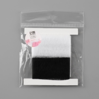 Набор паутинки клеевой, 15 мм, 3 м, 4 шт, цвет чёрный/белый Набор паутинки клеевой, 15 мм, 3 м, 4 шт, цвет чёрный/белый