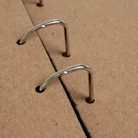 Альбом вертикальный для значков, с листами на ткани, 230 х 270 мм, бумвинил, синий