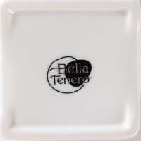 Банки для хранения специй и соусов BellaTenero, 6 предметов: солонка 100 мл, банка 200 мл, соусник 200 мл, фарфоровые, цвет белый