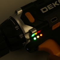 Дрель аккумуляторная и набор инструментов Deko DKCD16FU-Li, 63 предмета, 16 В, 2 АКБ