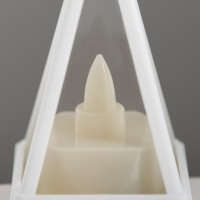 Ночник "Пирамидка" LED 1Вт 3хLR1103 белый 4,5х8х12,5см RISALUX Ночник "Пирамидка" LED 1Вт 3хLR1103 белый 4,5х8х12,5см RISALUX