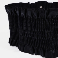 Ремень женский, ширина 12 см, на резинке, цвет чёрный Ремень женский, ширина 12 см, на резинке, цвет чёрный