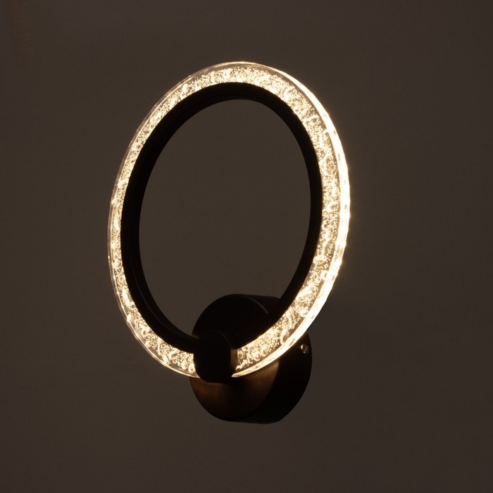 Бра 1833/1CF LED 24Вт 4000К кофе 25,5х6,5х29 см