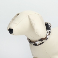 Ошейник с подсветкой Милитари 3 режима свечения размер S, ОШ 22-40 х 2,5 см серый Ошейник с подсветкой Милитари 3 режима свечения размер S, ОШ 22-40 х 2,5 см серый