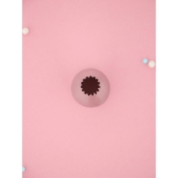 Насадка кондитерская KONFINETTA &laquo;Французская звезда&raquo;, d=3 см, выход d=1,2 см, нержавеющая сталь