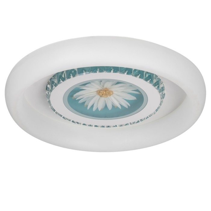 Люстра с ПДУ "Астра" LED 120Вт 3000-6000К белый 50х50х9 см