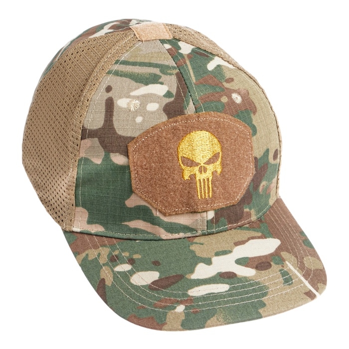 Кепка тактическая "Storm tactic" с липучкой, сеткой, мультикам