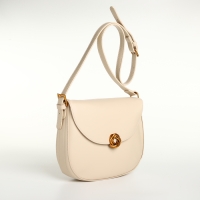 Сумка женская на клапане TEXTURA, средний размер, цвет молочный Сумка женская на клапане TEXTURA, средний размер, цвет молочный