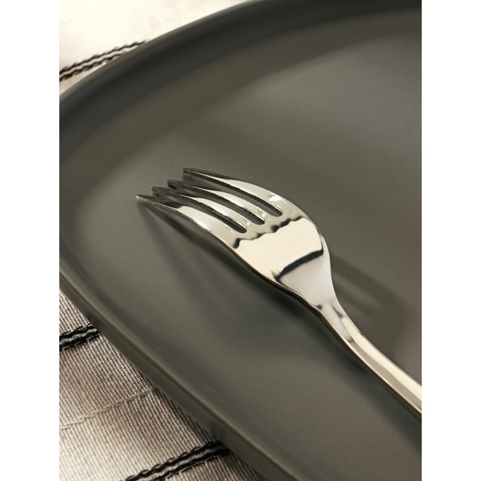 Вилка столовая из нержавеющей стали Magistro &laquo;Эми&raquo;, h=20,5 см, цвет серебряный