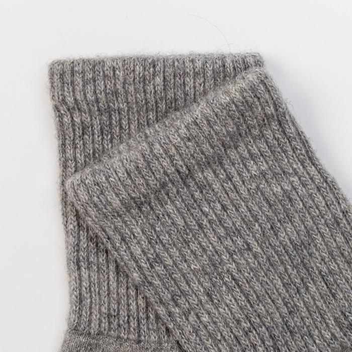 Носки мужские из монгольской шерсти, цвет серый, размер 29 (43-45) Носки мужские из монгольской шерсти, цвет серый, размер 29 (43-45)