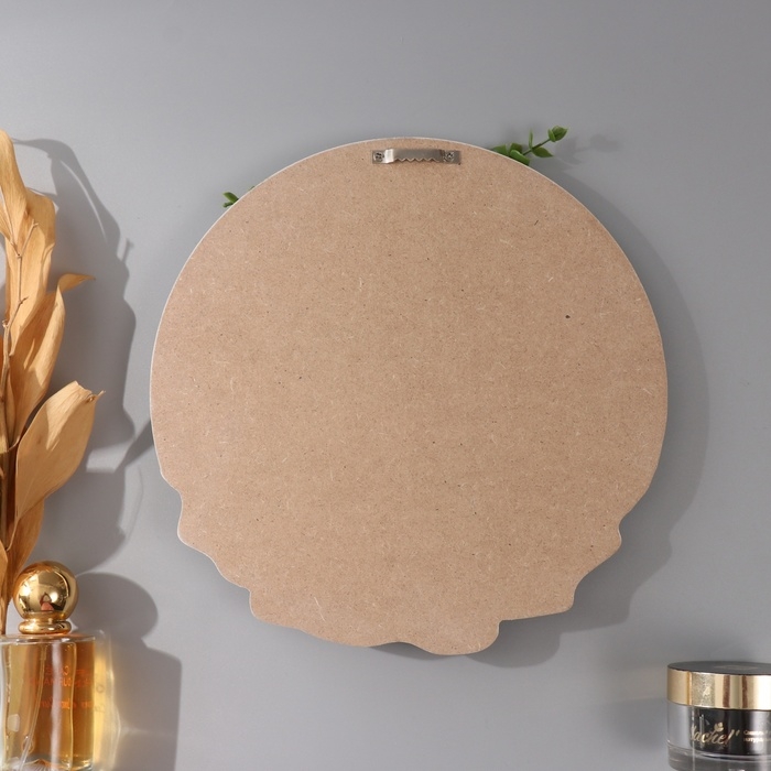 Крючки декоративные дерево Крючки декоративные дерево "Хорошо быть дома. Бант и эвкалипт" 23,5х23,5 см