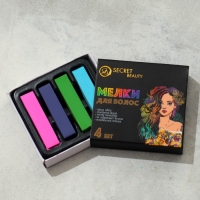 Мелки для волос, 4 шт. Мелки для волос, 4 шт.