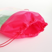 Мешок для обуви &laquo;Аниме&raquo; розовый30 х 40 см