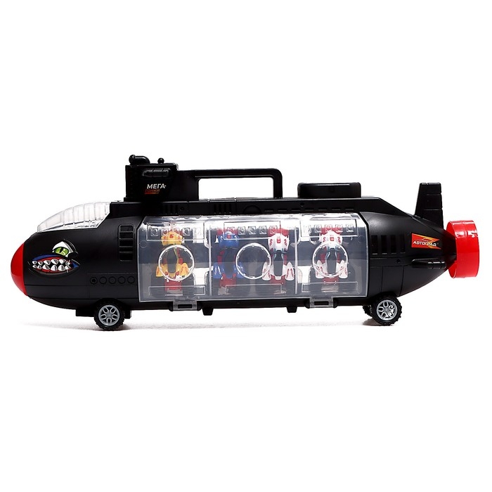 Подводная лодка &laquo;Субмарина-перевозчик&raquo;, с квадроциклами