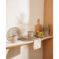 Набор кружек фарфоровых SL Home &laquo;Монти&raquo;, 400 мл, цвет коричневый