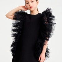 Платье нарядное детское MINAKU: PartyDress цвет чёрный, рост 110 Платье нарядное детское MINAKU: PartyDress цвет чёрный, рост 110