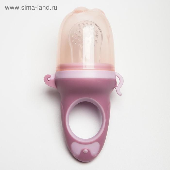 Ниблер для прикорма с силиконовой сеточкой &laquo;Бантик&raquo;, цвет МИКС