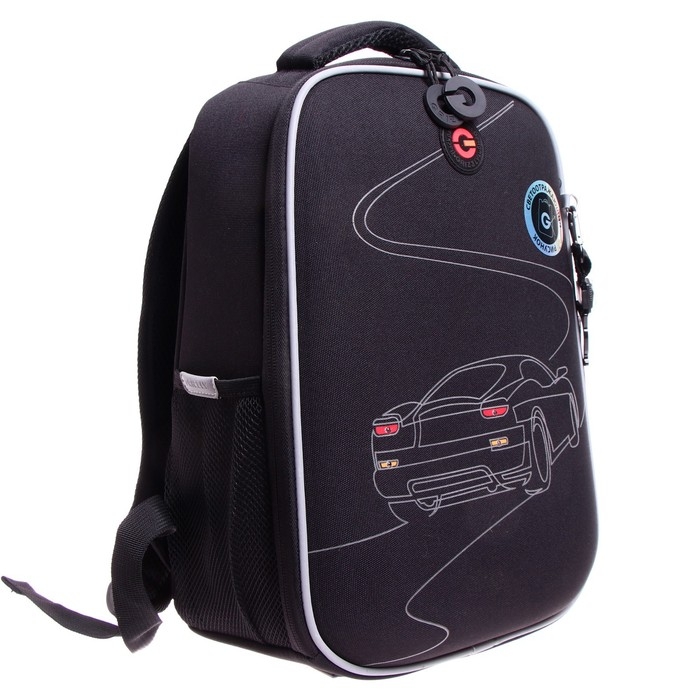 Рюкзак каркасный, 37 х 26 х 16 см, Grizzly RAw-397, со светодиодами, чёрный RAw-397-5_1