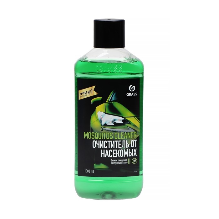 Омыватель стёкол Grass Mosquitos Cleaner, антимуха, концентрат (1:5) 1 л
