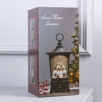 Светодиодная фигура «Фонарь с щелкунчиком» 13.5 × 28.5 × 13.5 см, пластик, батарейки ААх3 (не в комплекте), USB, свечение тёплое белое Светодиодная фигура «Фонарь с щелкунчиком» 13.5 × 28.5 × 13.5 см, пластик, батарейки ААх3 (не в комплекте), USB, свечение тёплое белое