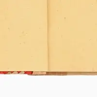 Записная книжка плетёная, 48 листов, 17&times;22&times;2 см, бежево-розовая