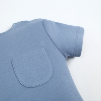 Футболка Крошка Я Street style, рост 68-74 см, голубой Футболка Крошка Я Street style, рост 68-74 см, голубой