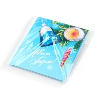 Открытка с фигуркой из глазури &laquo;Советские игрушки&raquo;, 18 г