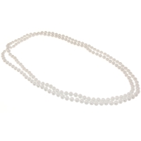 Бусы &laquo;Классика&raquo; шар №8, цвет белый, L=140 см