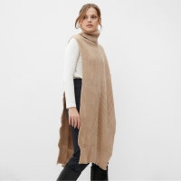 Снуд-трансформер MINAKU, р-р 56-58, цвет кремовый Снуд-трансформер MINAKU, р-р 56-58, цвет кремовый