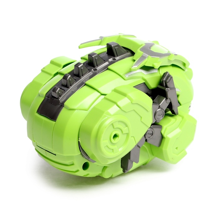Робот-динозавр &laquo;Хасмозавр&raquo;, трансформируется в яйцо, цвет зелёный