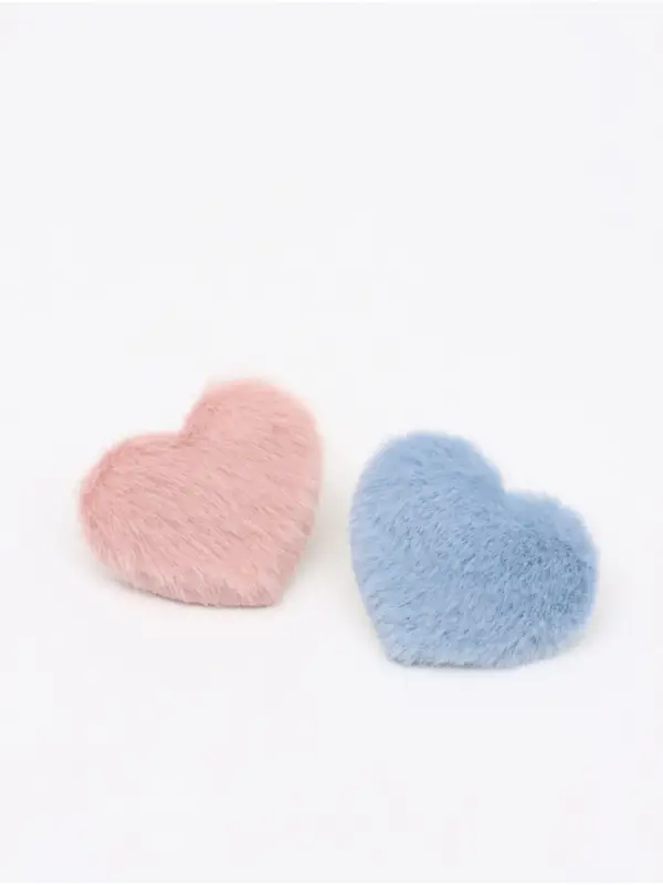 Заколка для волос &laquo;Сердечки&raquo; 2 шт, Винкс