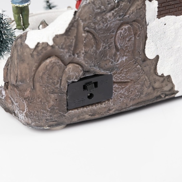 Светодиодная фигура «Новогодний город» 18 × 14 × 11 см, полистоун, батарейки ААх3 (не в комплекте), USB, свечение мульти Светодиодная фигура «Новогодний город» 18 × 14 × 11 см, полистоун, батарейки ААх3 (не в комплекте), USB, свечение мульти