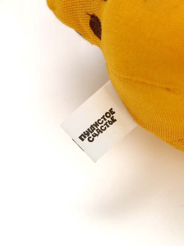 Игрушка для собак с пищалкой &laquo;Жирафик&raquo; из текстиля, 12*25 см