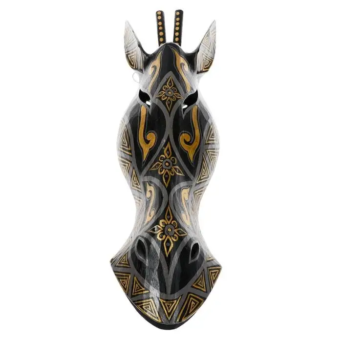 Маска "Жираф" дерево 50х15х7 см