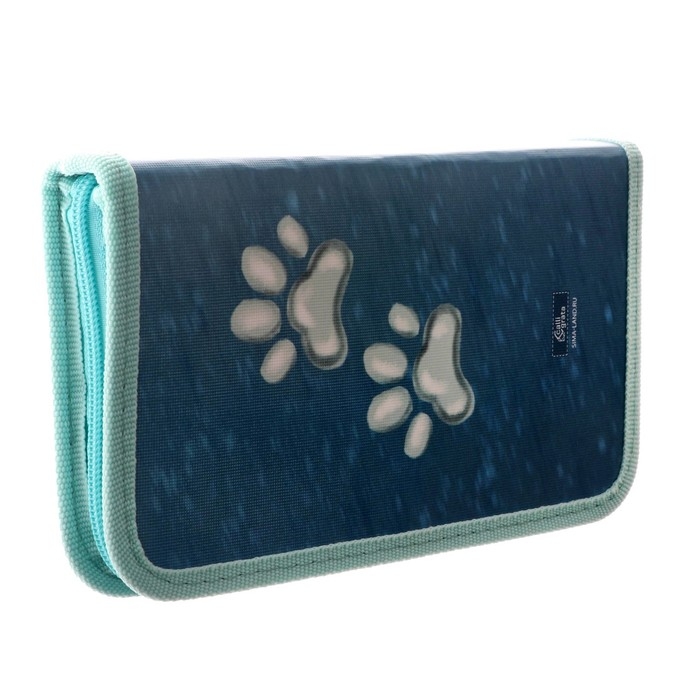 Пенал 1 секция 115 х 205 х 30 мм, Calligrata Пенал 1 секция 115 х 205 х 30 мм, Calligrata "Котики", ламинированный картон