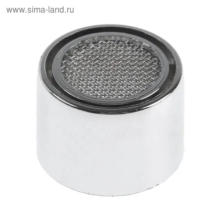 Аэратор ZEIN, внутренняя резьба, d=22 мм, сетка металл, корпус пластик, цвет хром