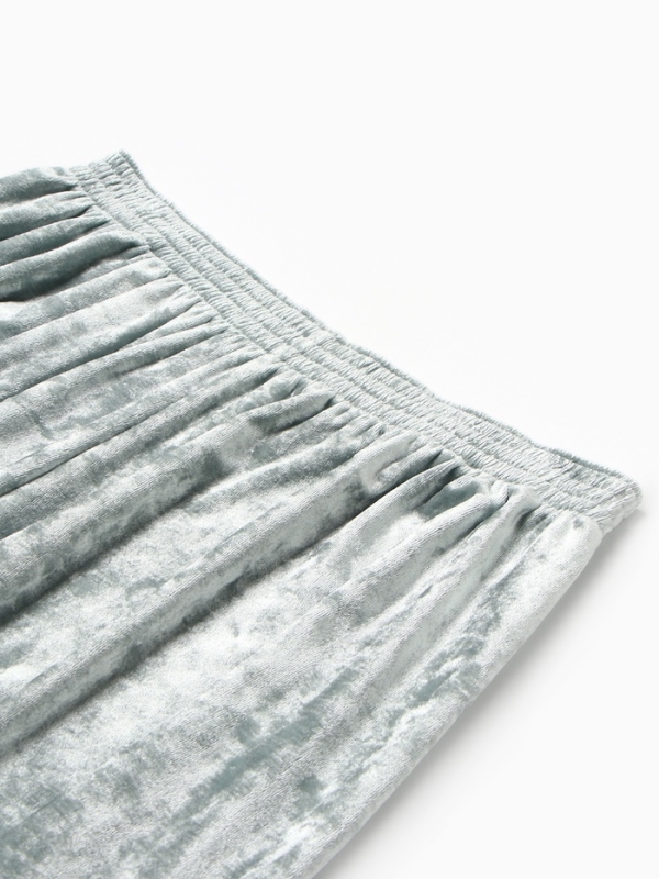 Комплект женский (лонгслив и шорты) KAFTAN "Бархат", 40-42, мята