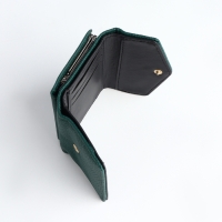 Кошелёк женский на кнопке, цвет зелёный Кошелёк женский на кнопке, цвет зелёный