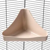 Туалет угловой для грызунов 33 х 19 х 18 см, микс цветов