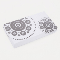 Портмоне мужское без застёжки, для купюр, для карт, цвет чёрный