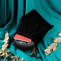 Глюкофон - музыкальный инструмент, черный, 8 лепестков, 15 х 9 см Глюкофон - музыкальный инструмент, черный, 8 лепестков, 15 х 9 см