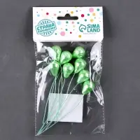 Топпер для торта &laquo;Шарики&raquo;, 8 шт.