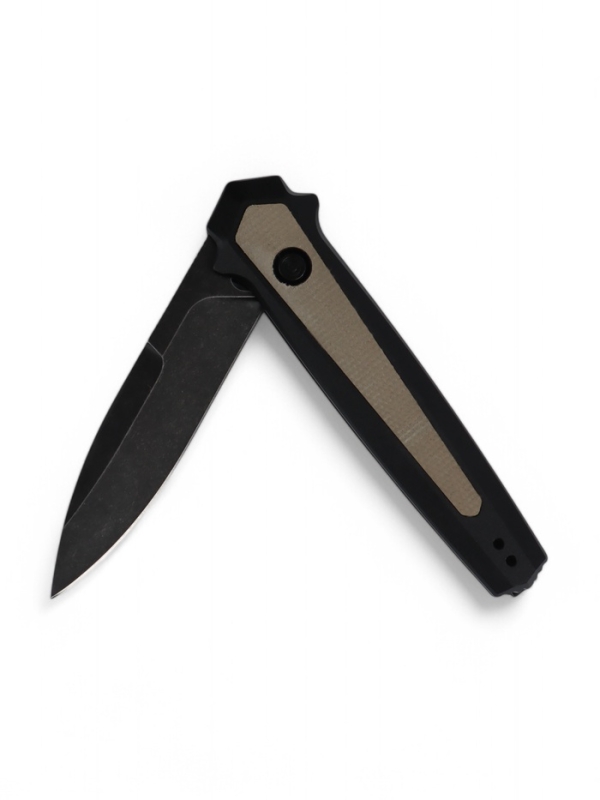 Нож складной полуавтоматический 20см, клинок 83мм/3.1мм