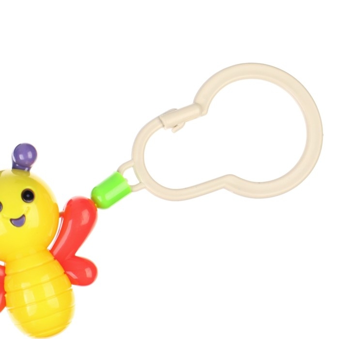 Растяжка на коляску/кроватку &laquo;Веселые зверята&raquo;, 3 игрушки, Крошка Я