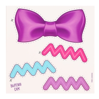 Декор на стену «Девочка», 5 карточек в комплекте Декор на стену «Девочка», 5 карточек в комплекте