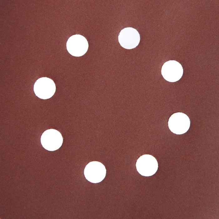 Круг абразивный шлифовальный под Круг абразивный шлифовальный под "липучку" ТУНДРА, перфорированный, 150 мм, Р1000, 5 шт.