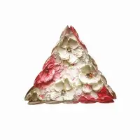 Коробка для кондитерских изделий с пластиковой крышкой &laquo;Розовые цветы&raquo;, 18 х 3 см