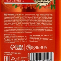 Шампунь для волос, молодость и объем, аромат рябины, 250 мл, Рябина