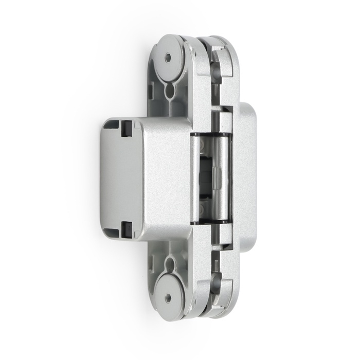 Петля скрытой установки LOCKLAND, 30х110 мм, с 3D-регулированием, цвет матовый хром